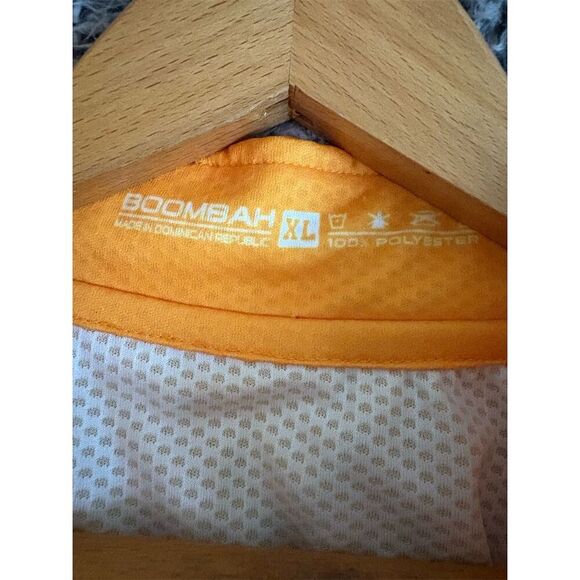 Holloway Men's XL Yellow 1/4 Zip Pullover Long Sleeve Athletic Top - Picture 4 of 6